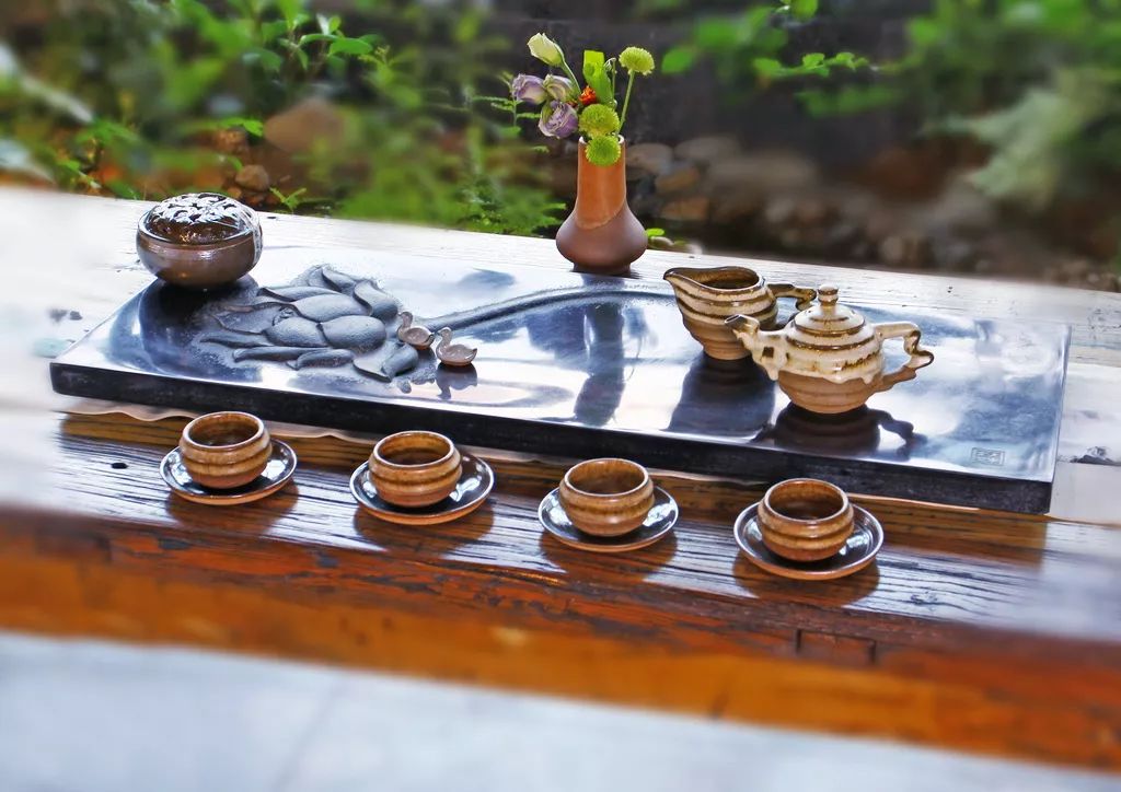 選茶器小竅門：土定粗瓷茶具，瓷胎透氣，品茶更香(圖1)