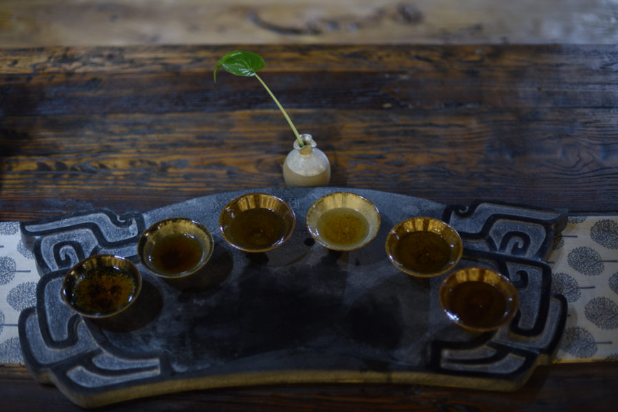 大宋定窯燒制的定瓷斗笠盞，非常適合“點(diǎn)茶”